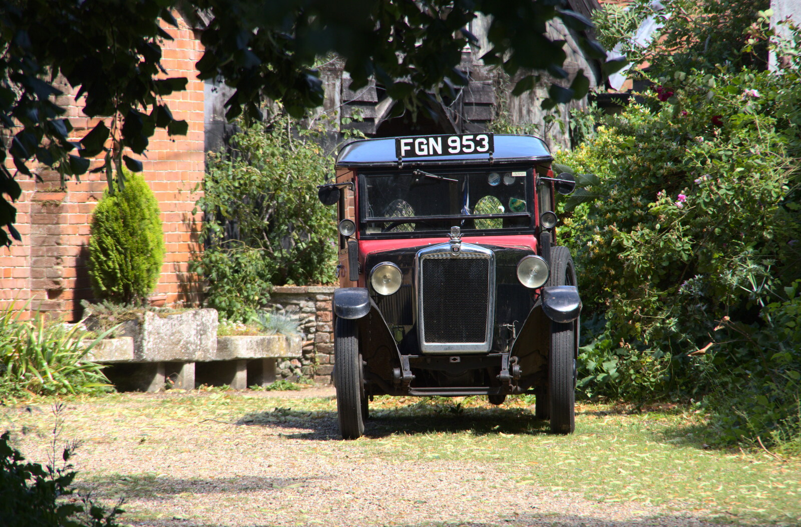 An old Model T or something from A Walk Around Abbey Bridges, Eye, Suffolk - 5th July 2020