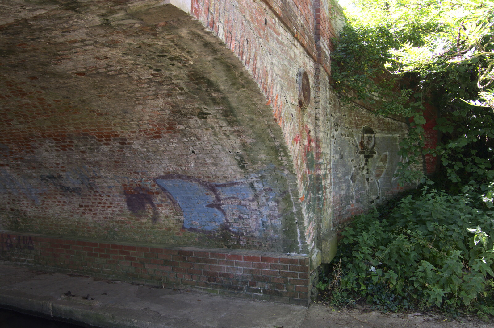 More under-the-bridge graffiti from A Walk Around Abbey Bridges, Eye, Suffolk - 5th July 2020