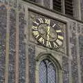 The church clock, A Picnic at Clive and Suzanne's, Braisworth, Suffolk - 11th July 2020