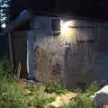 A shed in the dusk, The BSCC at Redgrave and Station 119, Eye, Suffolk - 17th July 2020