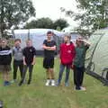 The camping posse, The BSCC at Redgrave and Station 119, Eye, Suffolk - 17th July 2020