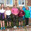 There's a repeat of the first day of school photo, Fred's Last Day of Primary School, Eye, Suffolk - 22nd July 2020