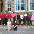 Almost the whole of Fred's class joins in the photo, Fred's Last Day of Primary School, Eye, Suffolk - 22nd July 2020