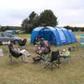 Our corner of the campsite, Camping on the Coast, East Runton, North Norfolk - 25th July 2020