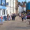 A massive queue for fish and chips, Camping on the Coast, East Runton, North Norfolk - 25th July 2020