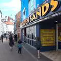 Heading into Cromer, past the amusement arcades, Camping on the Coast, East Runton, North Norfolk - 25th July 2020