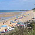 The beach at West Runton, Camping on the Coast, East Runton, North Norfolk - 25th July 2020