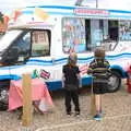 We queue for ice creams at East Runton, Camping on the Coast, East Runton, North Norfolk - 25th July 2020