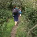 In the woods, Camping on the Coast, East Runton, North Norfolk - 25th July 2020