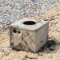 A discarded loft water tank, Camping on the Coast, East Runton, North Norfolk - 25th July 2020