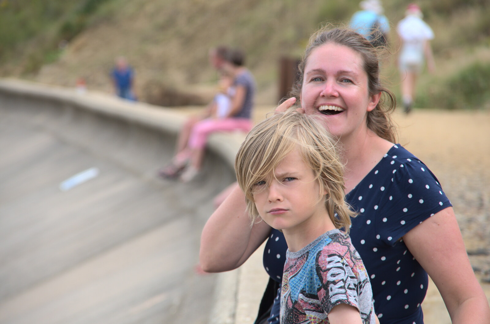 Harry and Isobel from Camping on the Coast, East Runton, North Norfolk - 25th July 2020