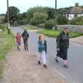 Harry and the gang, Camping on the Coast, East Runton, North Norfolk - 25th July 2020