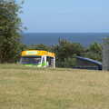 An ice-cream van lurks over the hill, Camping on the Coast, East Runton, North Norfolk - 25th July 2020