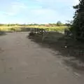 A bit of old taxiway or aircraft parking, Eye Airfield with Mick the Brick, Eye, Suffolk - 5th August 2020