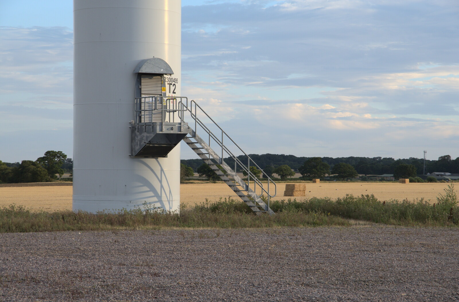 T2 - the wind turbine terminator from Eye Airfield with Mick the Brick, Eye, Suffolk - 5th August 2020