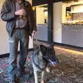 Stefan - one-time Swan regular, with dog, Eye Airfield with Mick the Brick, Eye, Suffolk - 5th August 2020