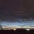 Turbines in the dark, Eye Airfield with Mick the Brick, Eye, Suffolk - 5th August 2020