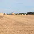 The wind turbines of Eye airfield, The BSCC at The Earl Soham Victoria and Station 119, Eye, Suffolk - 6th August 2020