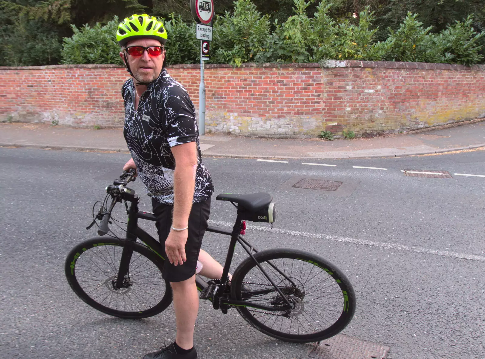 Gaz on Victoria Hill, from The BSCC at The Earl Soham Victoria and Station 119, Eye, Suffolk - 6th August 2020