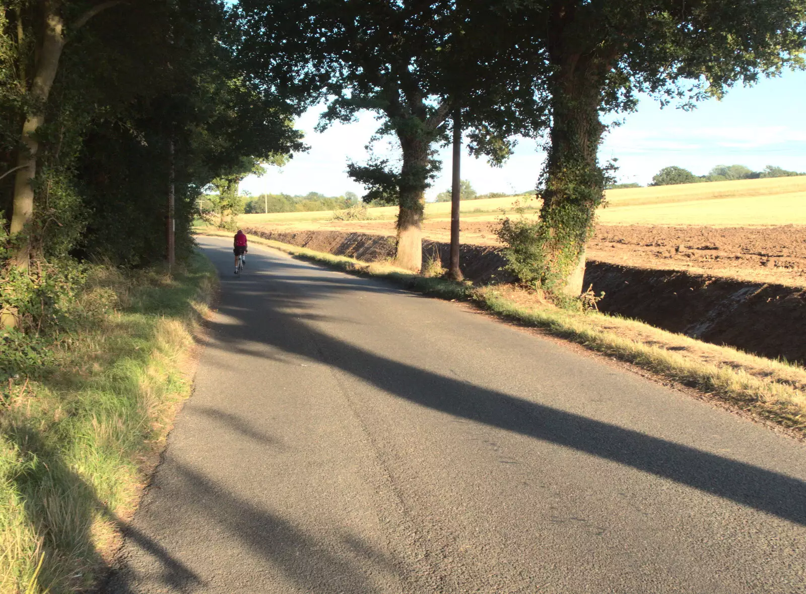 Marticle pushes on ahead, from The BSCC at The Earl Soham Victoria and Station 119, Eye, Suffolk - 6th August 2020