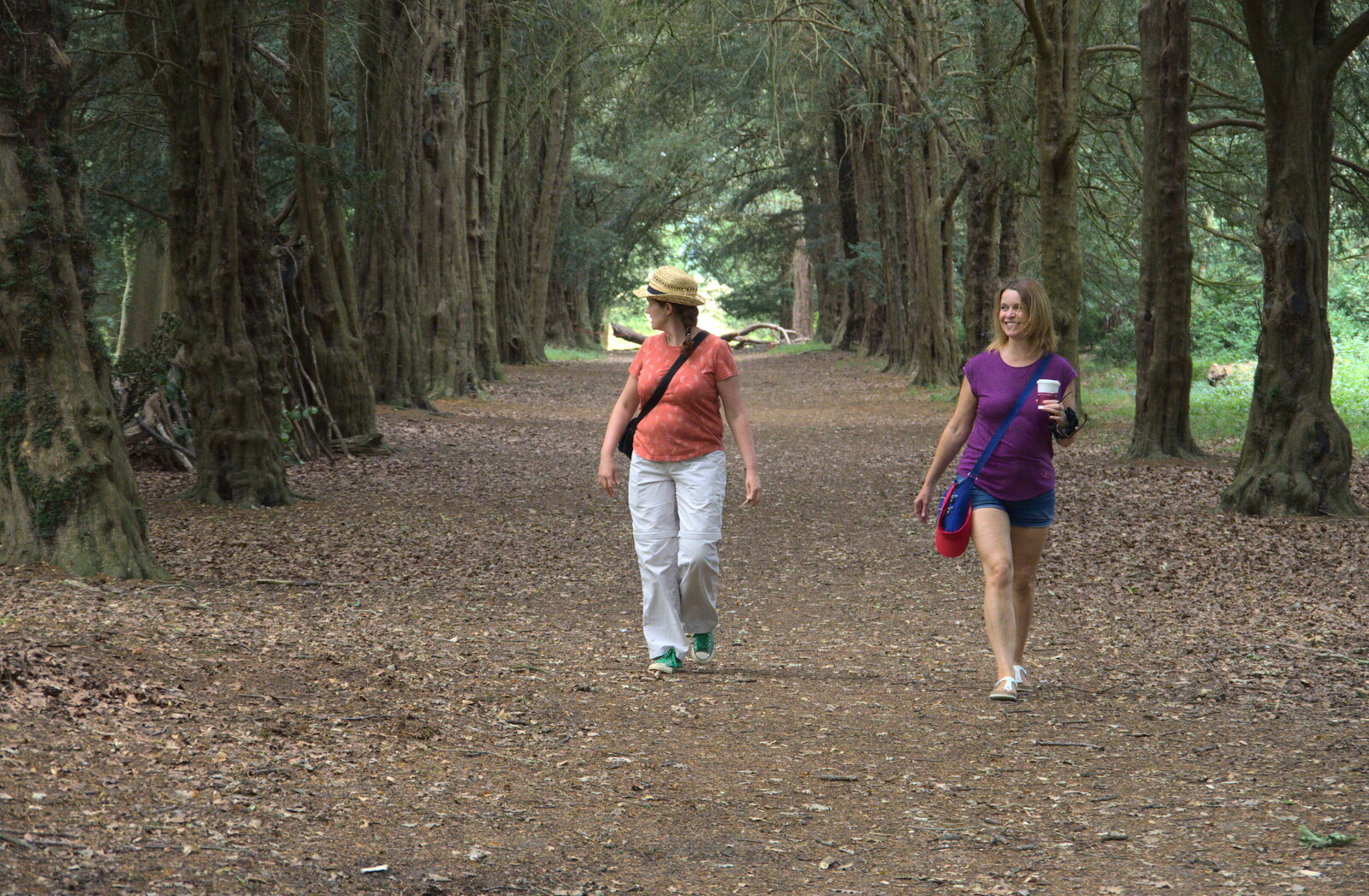 Isobel and Janet from Back at Ickworth, and Oaksmere with the G-Unit, Horringer and Brome, Suffolk - 8th August 2020