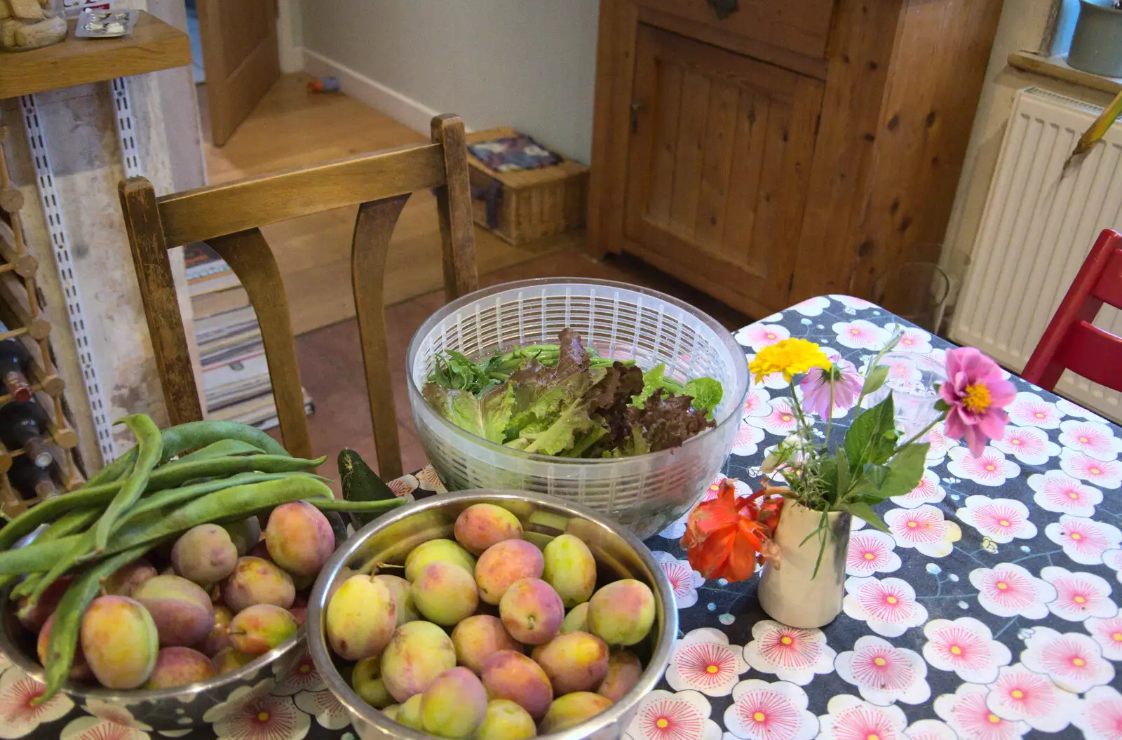 Produce from the garden, from Jules Visits, and a Trip to Tyrrel's Wood, Pulham Market, Norfolk - 16th August 2020