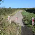 The old Thelveton road, now cut off by the A143, A Sail Fitting, Billingford Windmill, Billingford, Norfolk - 20th August 2020