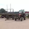 An ancient Massey-Ferguson tractor, More Bike Rides, and Marc's Birthday, Brome, Suffolk - 21st August 2020