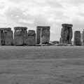 Stonehenge in black-and-white, Stone Circles: Stonehenge and Avebury, Wiltshire - 22nd August 2020