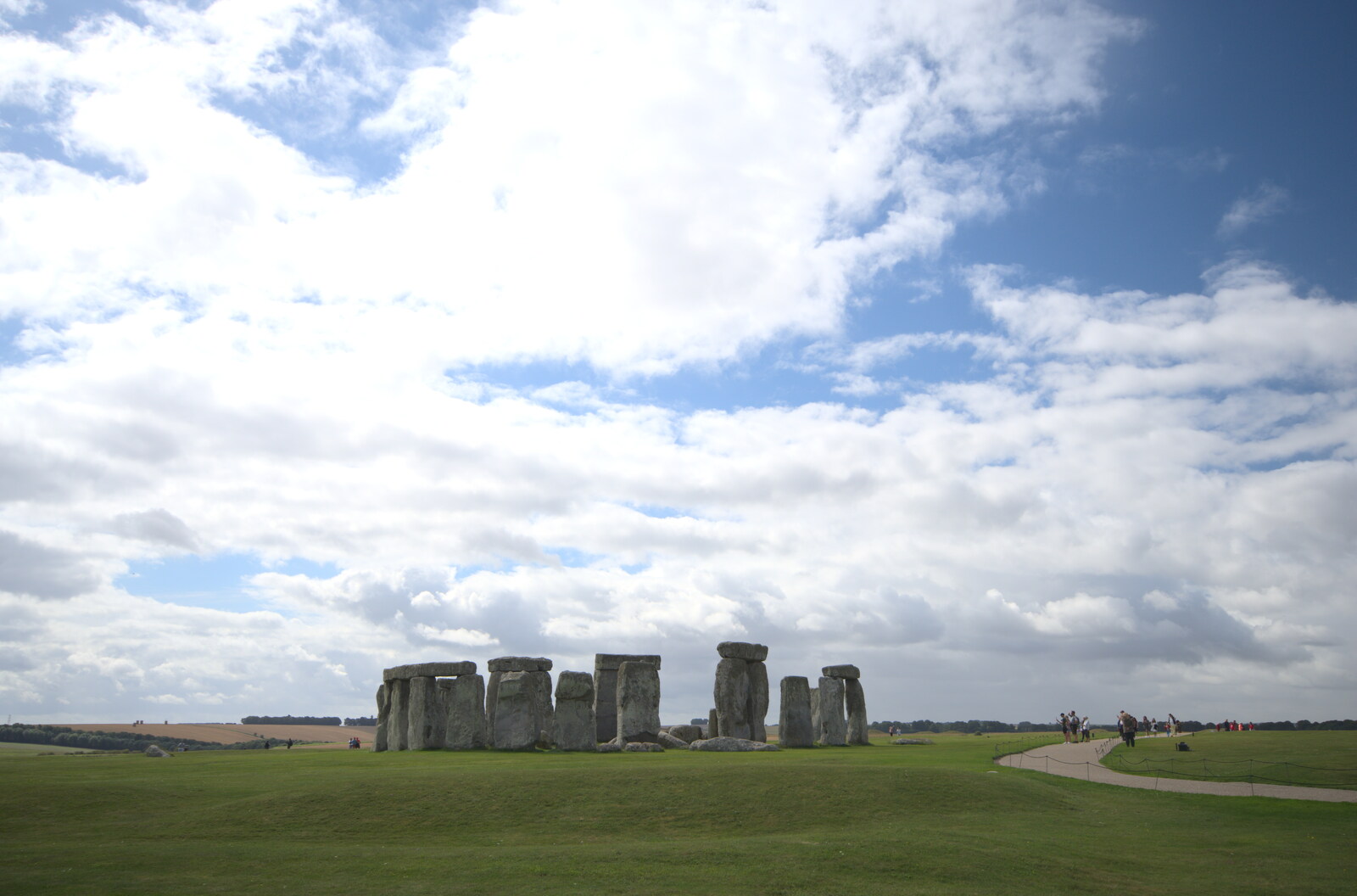 Wide-angle Stonehenge from Stone Circles: Stonehenge and Avebury, Wiltshire - 22nd August 2020