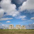 Fluffy clouds over Stonehenge, Stone Circles: Stonehenge and Avebury, Wiltshire - 22nd August 2020