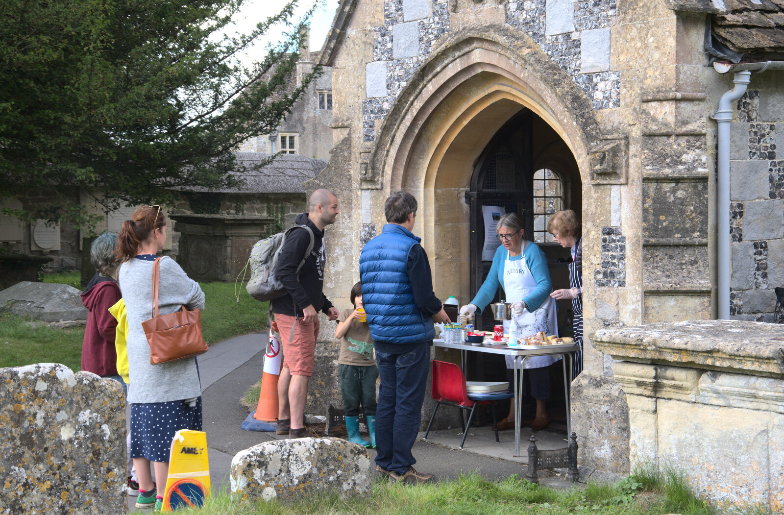 We find a WI cake sale from Stone Circles: Stonehenge and Avebury, Wiltshire - 22nd August 2020