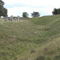 The deep ditch around the stone circle, Stone Circles: Stonehenge and Avebury, Wiltshire - 22nd August 2020