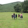 We wander off around the bottom of Meldon Hill, A Game of Cricket, and a Walk Around Chagford, Devon - 23rd August 2020
