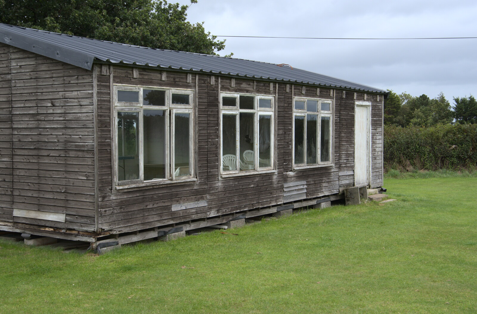 The Spreyton cricket pavillion from A Game of Cricket, and a Walk Around Chagford, Devon - 23rd August 2020