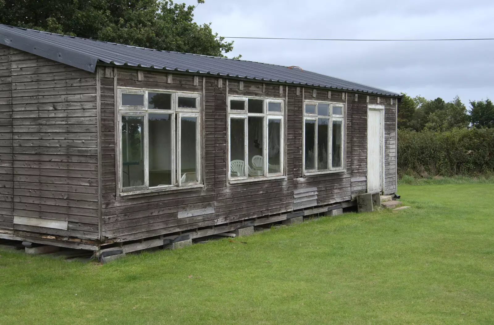 The Spreyton cricket pavillion, from A Game of Cricket, and a Walk Around Chagford, Devon - 23rd August 2020