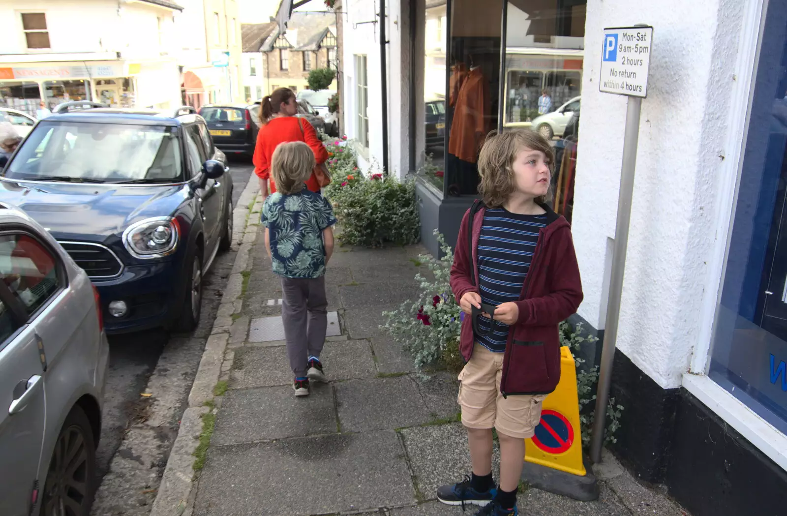 Roaming the streets of Chagford, from A Game of Cricket, and a Walk Around Chagford, Devon - 23rd August 2020