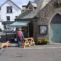 The queue for the greengrocers, A Game of Cricket, and a Walk Around Chagford, Devon - 23rd August 2020