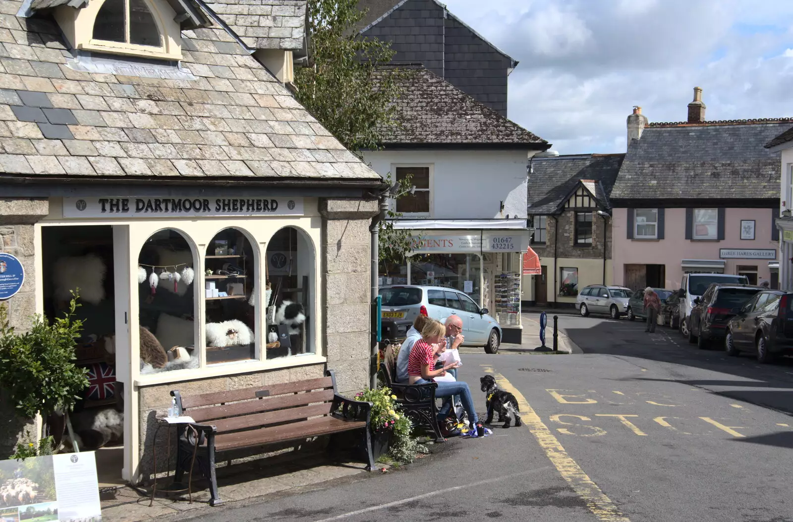 The Dartmoor Shepherd, from A Game of Cricket, and a Walk Around Chagford, Devon - 23rd August 2020