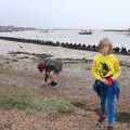 The boys roam around down by the river, A Trip to Orford, Suffolk - 29th August 2020
