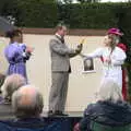 Someone makes a presentation, Camping at Three Rivers, Geldeston, Norfolk - 5th September 2020