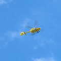 The Air Ambulance clatters overhead, Camping at Three Rivers, Geldeston, Norfolk - 5th September 2020
