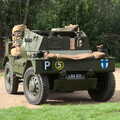 Camping at Three Rivers, Geldeston, Norfolk - 5th September 2020, There's a US army vehicle in the car park