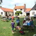 In the beer garden at Geldeston Lock, Camping at Three Rivers, Geldeston, Norfolk - 5th September 2020