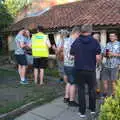 There's some sort of boozy sponsored cycle club, Camping at Three Rivers, Geldeston, Norfolk - 5th September 2020