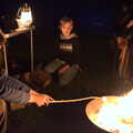 Camping at Three Rivers, Geldeston, Norfolk - 5th September 2020, It's marshmallow time again