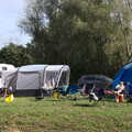 Camping at Three Rivers, Geldeston, Norfolk - 5th September 2020, Our pitch