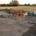 Cycling Eye Airfield and Station 119, Eye, Suffolk - 9th September 2020, Abandoned agricultural equipment