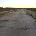 One of the taxi routes, half the width it was, Cycling Eye Airfield and Station 119, Eye, Suffolk - 9th September 2020