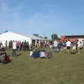 The queue for the bar is massive, Star Wing's Hops and Hogs Festival, Redgrave, Suffolk - 12th September 2020